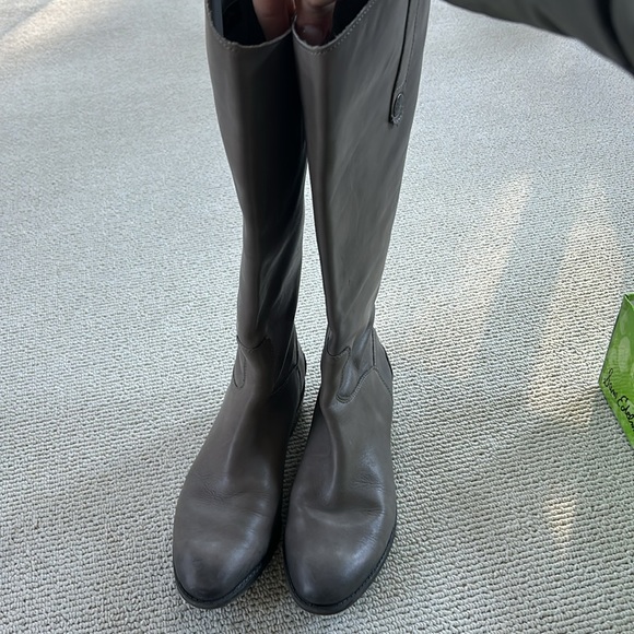 🌿Sam Edelman grey leather tall boots, size 7.5🌿 - Picture 8 of 9
